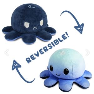 TeeTurtle - The Original Reversible Octopus Plushie - Day + Night NEW